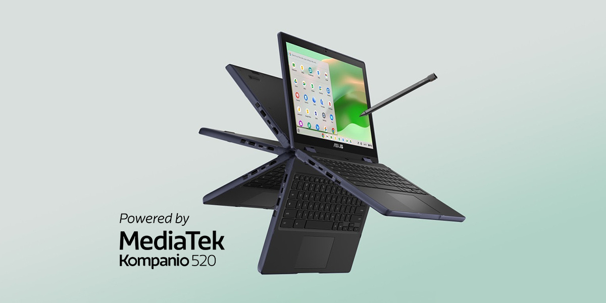 MediaTek | Asus Chromebooks | Powered by MediaTek Kompanio